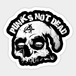 Punks Not Dead Sticker